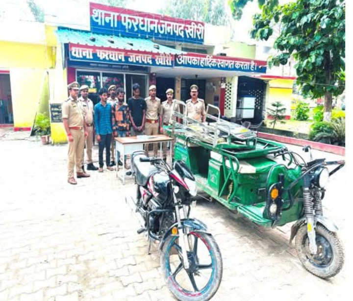 लखीमपुर खीरी : मृतक सुहेल की हत्या की घटना का थाना फ़रधान पुलिस ने किया खुलासा