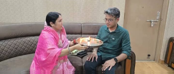 लखीमपुर खीरी : रक्षाबंधन पर सुरक्षा का संकल्प,राखी के धागे में पिरोया विश्वास और सम्मान