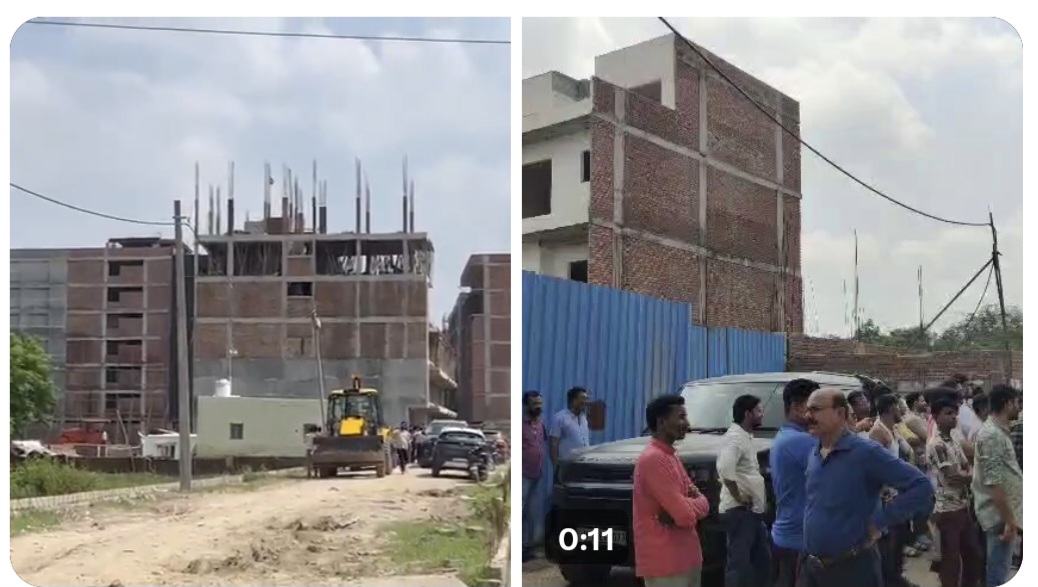 नोएडा:सलारपुर में अवैध निर्माण पर कार्रवाई ठप, भू-माफियाओं के सामने बेबस दिखी नोएडा अथॉरिटी