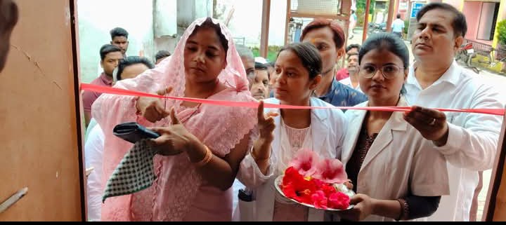 लखीमपुर खीरी : प्रधानमंत्री के जन्मदिन पर सीएचसी बिजुआ में स्वास्थ्य शिविर का हुआ शुभारम्भ