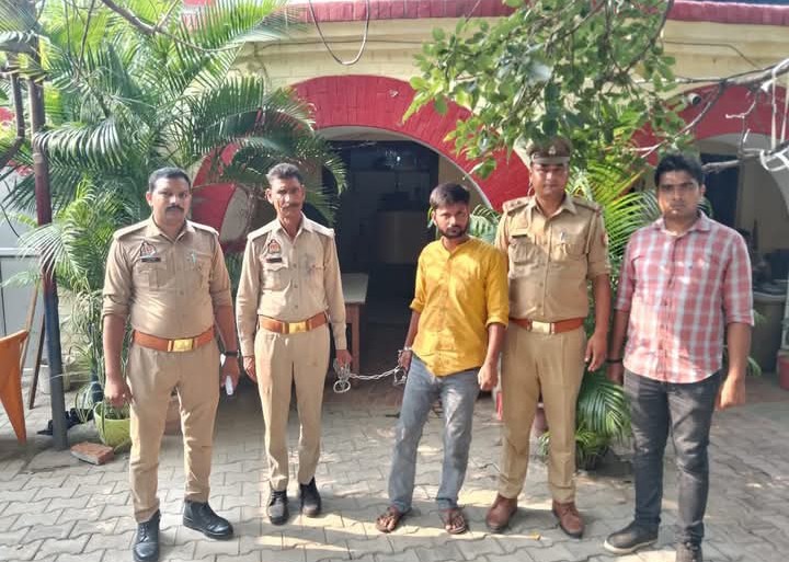 लखीमपुर खीरी : छेड़खानी करने वाले अभियुक्त को सदर पुलिस ने किया गिरफ्तार