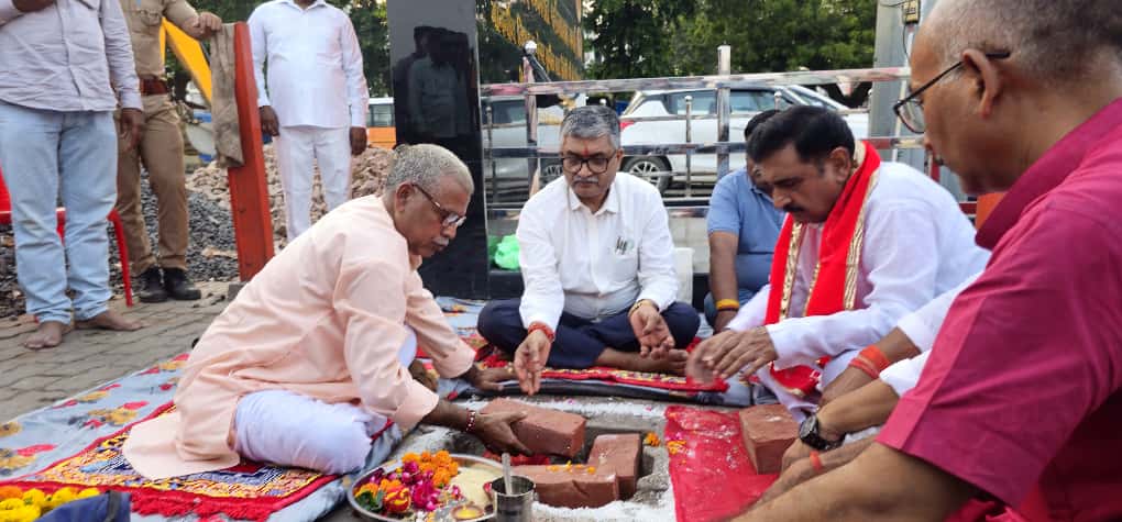 फर्रुखाबाद में महाराणा प्रताप की प्रतिमा स्थापना कार्य का भूमि पूजन