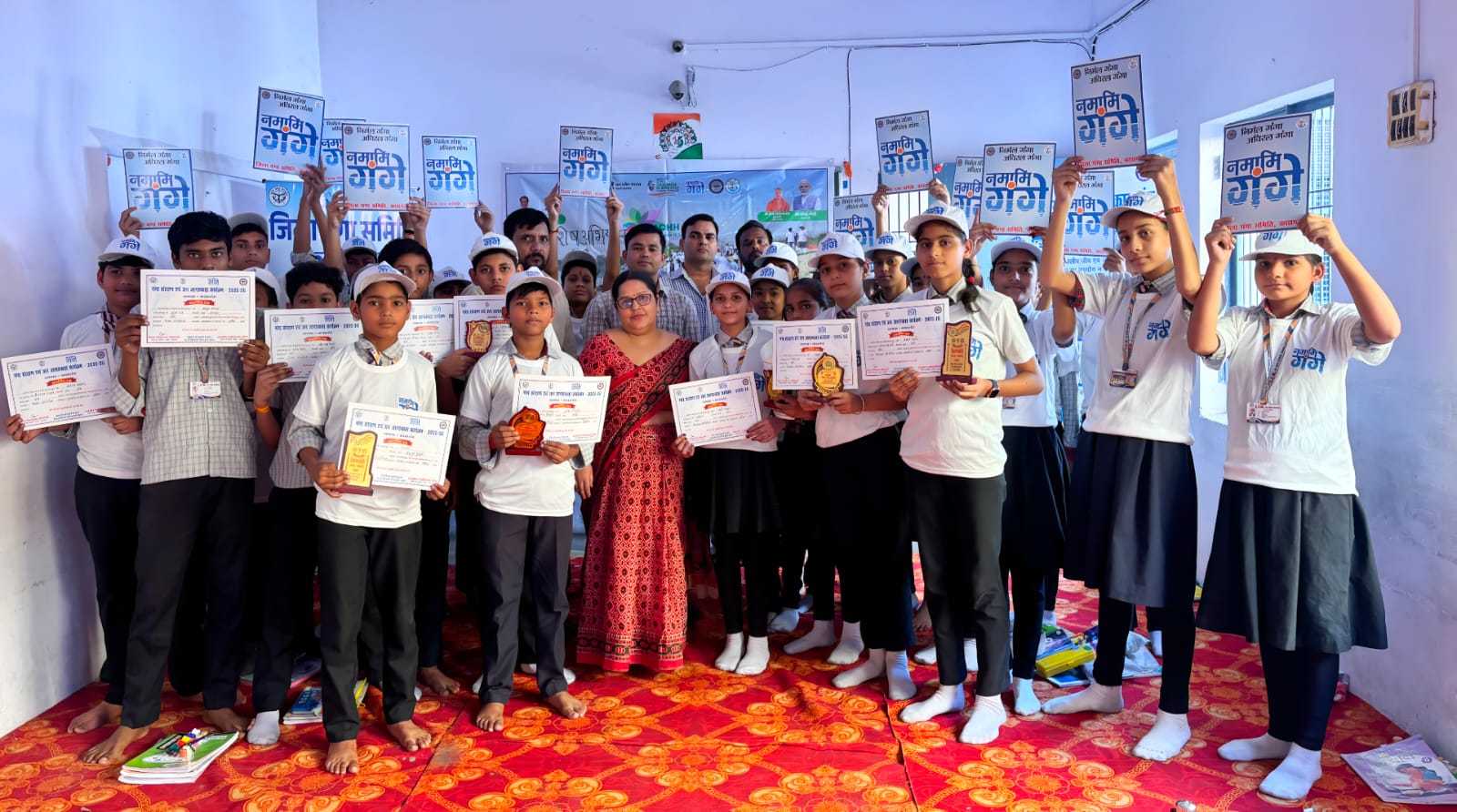 कासगंज : स्वच्छता ही सेवा के विशेष अभियान 5.0 के अंतर्गत एस.जी.एम. जूनियर हाई स्कूल, सोरों में स्वच्छता जागरूकता कार्यक्रम आयोजित