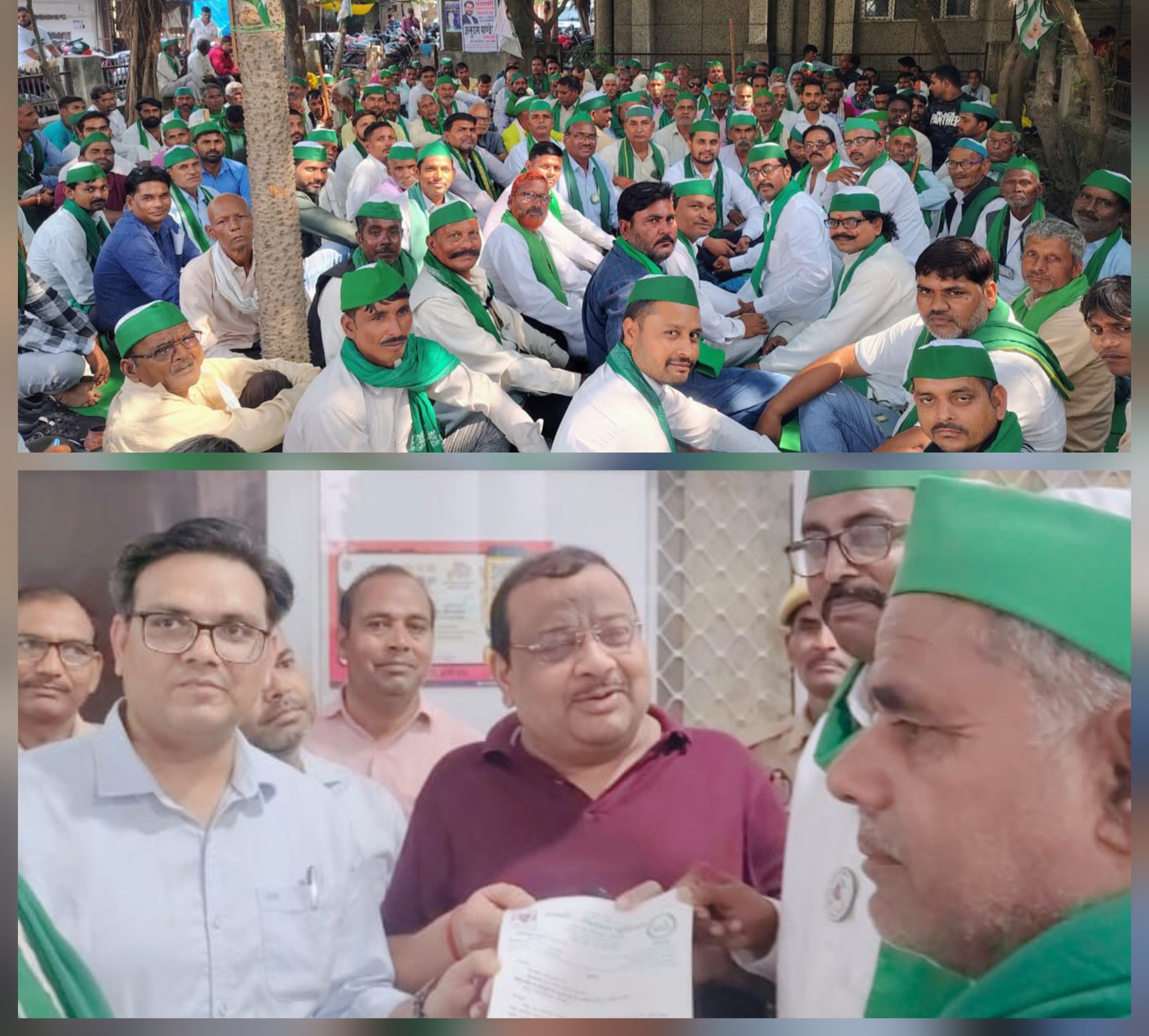 फर्रुखाबाद:भाकियू (टिकैत) ने किया जिला अधिकारी कार्यालय का घेराव, प्रशासन को सौंपा 17 सूत्रीय ज्ञापन।