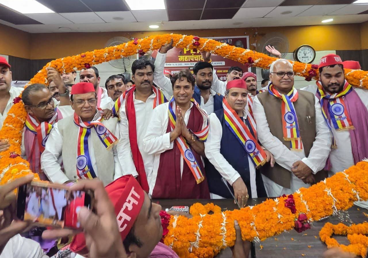 आजमगढ़:समाजवादी छात्र सभा आज़मगढ़ द्वारा भव्य पीडीए महापंचायत का आयोजन