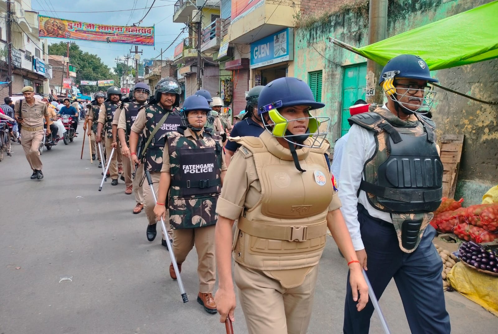 फर्रूखाबाद: प्रशासन ने किया सुरक्षा प्रबंधों का निरीक्षण, आमजन को दिलाया भरोसा