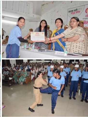 लखीमपुर खीरी : मिशन शक्ति 5.0 के तहत आर्य कन्या स्नातकोत्तर महाविद्यालय की सशक्त हुई बेटियां, डीएम बोली अब बेटियां खुद अपनी सुरक्षा की ढाल बनेगी