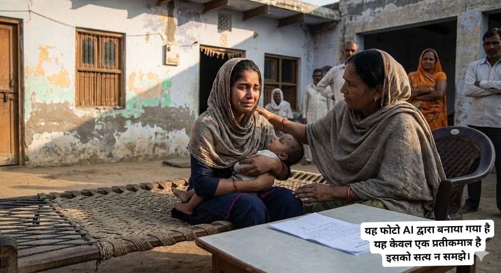 फर्रुखाबाद के फतेहगढ़ स्थित एसपी कार्यालय में एक महिला ने अपने ससुराल पक्ष के खिलाफ शिकायत दर्ज कराई