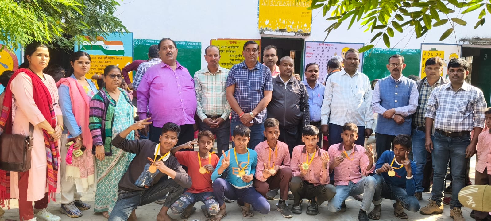 कासगंज: दिलीप और रिंकू बने न्याय पंचायत नादरमई के चैंपियन