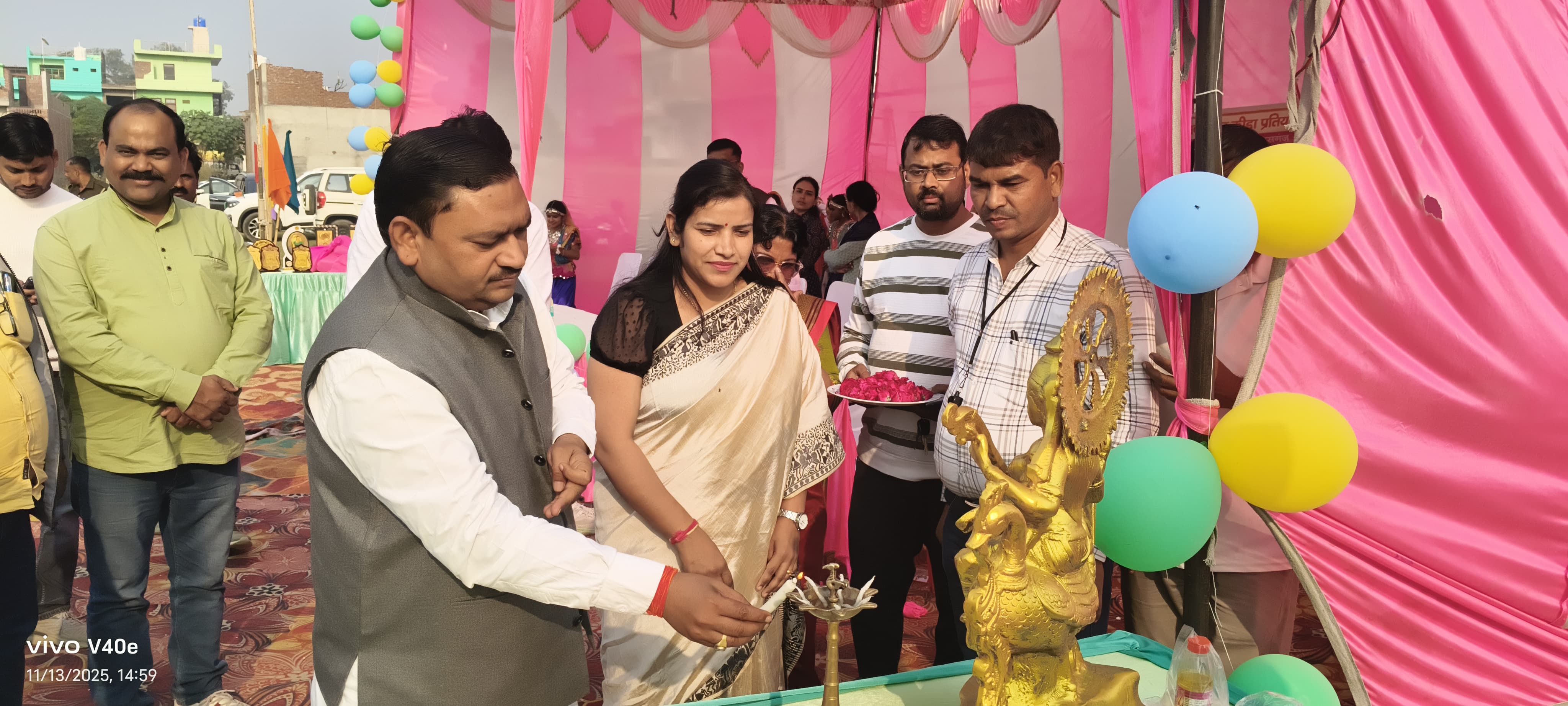 कासगंज :सहावर की ब्लॉक स्तरीय खेलकूद प्रतियोगिताओं में खिलाड़ियों ने दिखाया दमखम