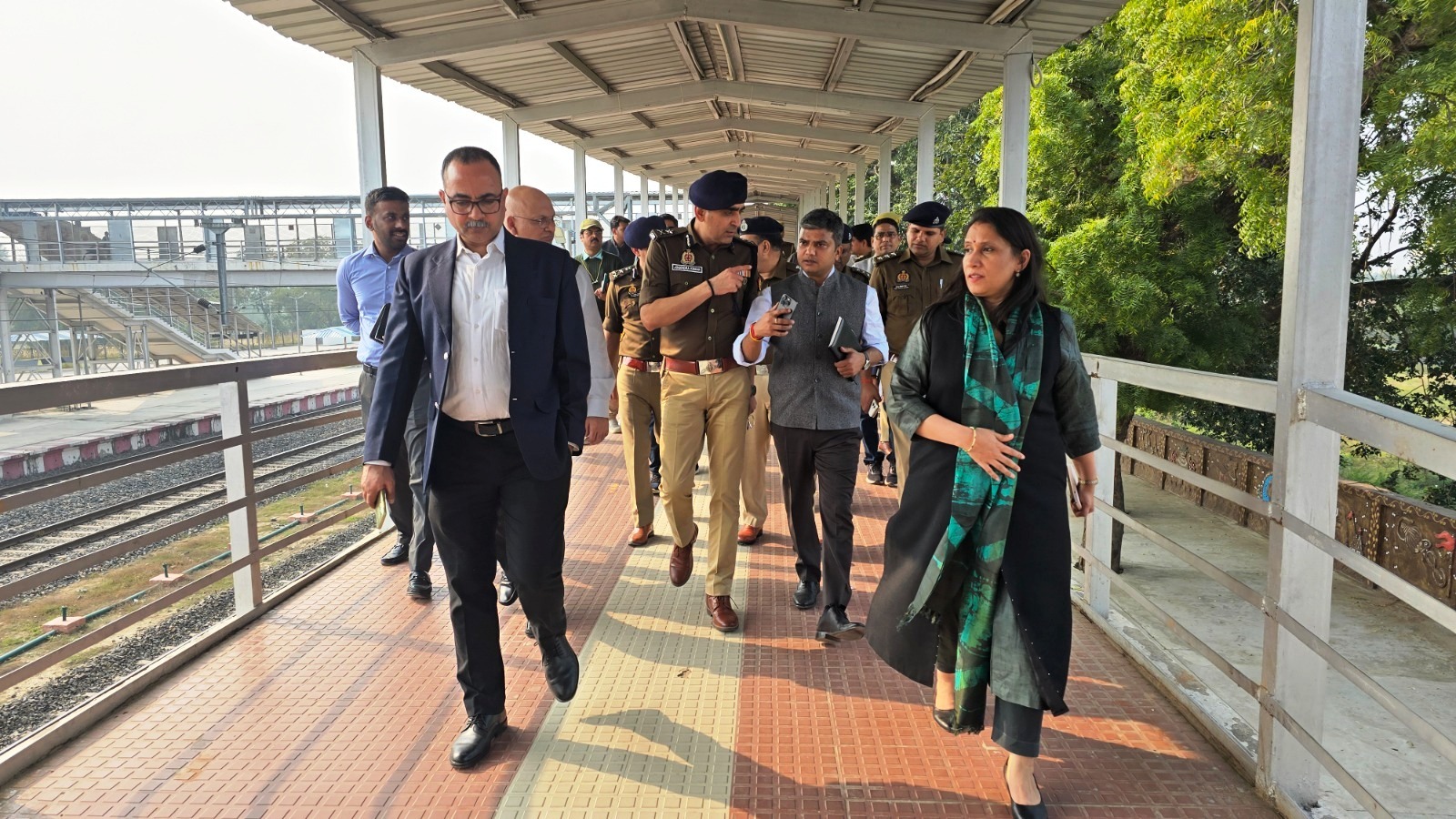प्रयागराज"," माघ मेला-2026 के सफल एवं निर्विघ्न आयोजन के दृष्टिगत निरीक्षण किया गया