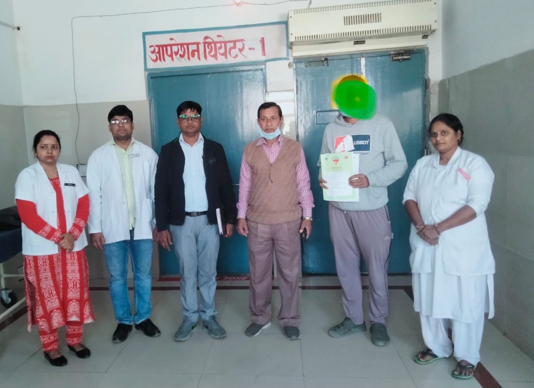 फर्रुखाबाद:जिले में आज दो पुरुषों ने कराई नसबंदी, बढ़ती जागरूकता का दिखा असर।