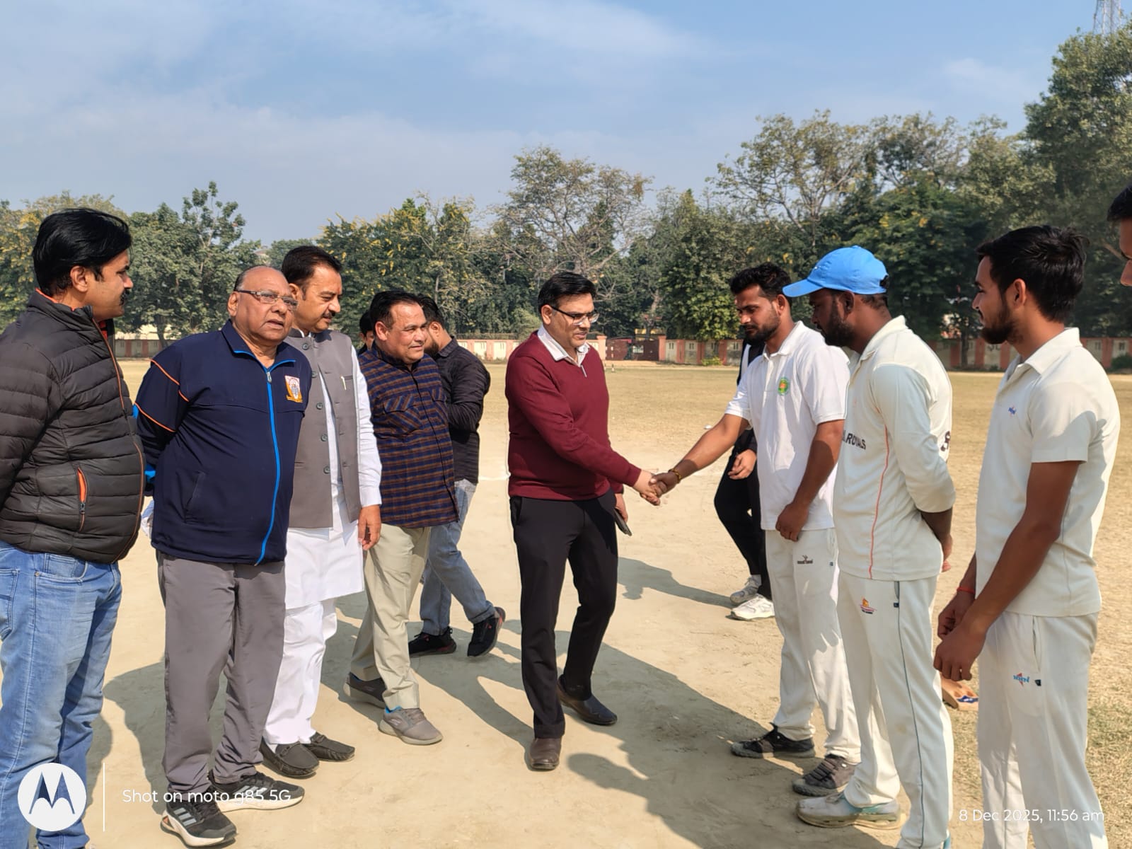 फर्रुखाबाद:सांसद खेल स्पर्धा–2025 के अंतर्गत जिला स्तरीय पुरुष क्रिकेट प्रतियोगिता का आयोजन।