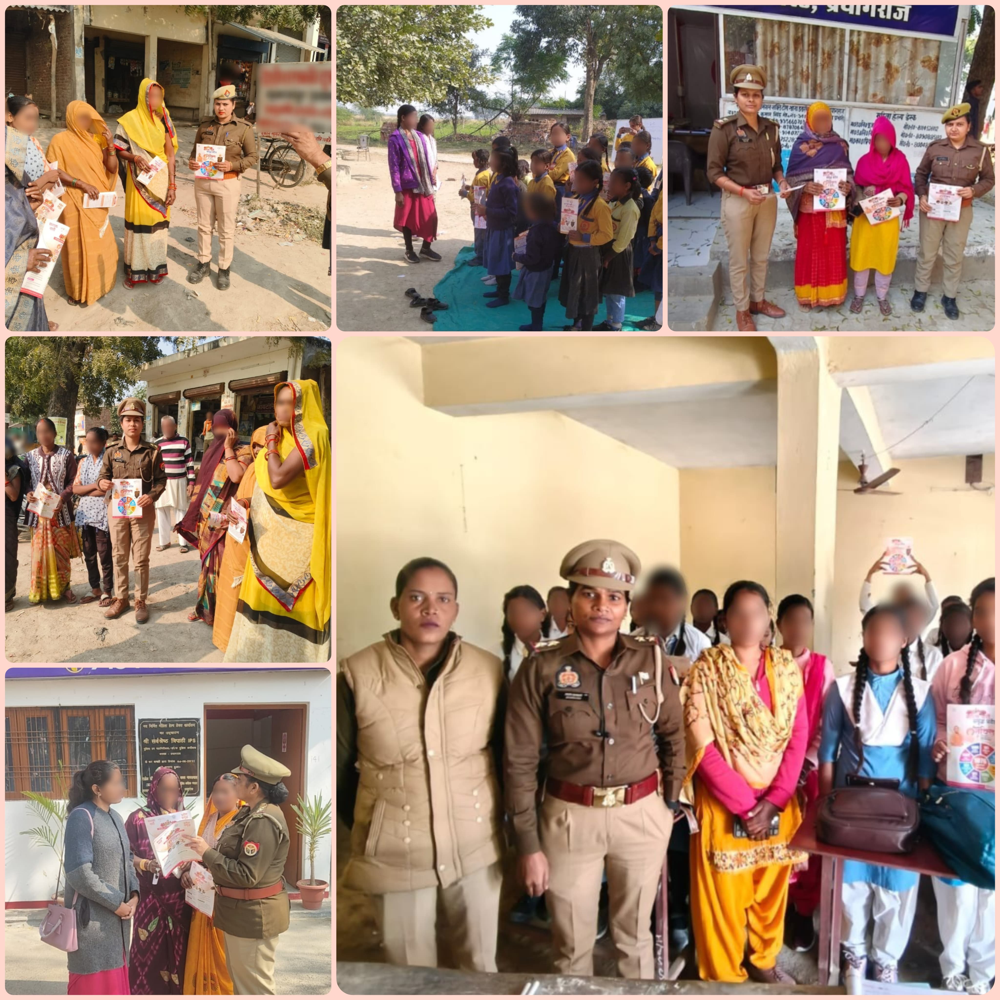 प्रयागराज: महिलाओं/बालिकाओं को उनके अधिकारों एवं सरकार द्वारा चलायी जा रही विभिन्न योजनाओं के बारे में बताकर जागरुक किया गया