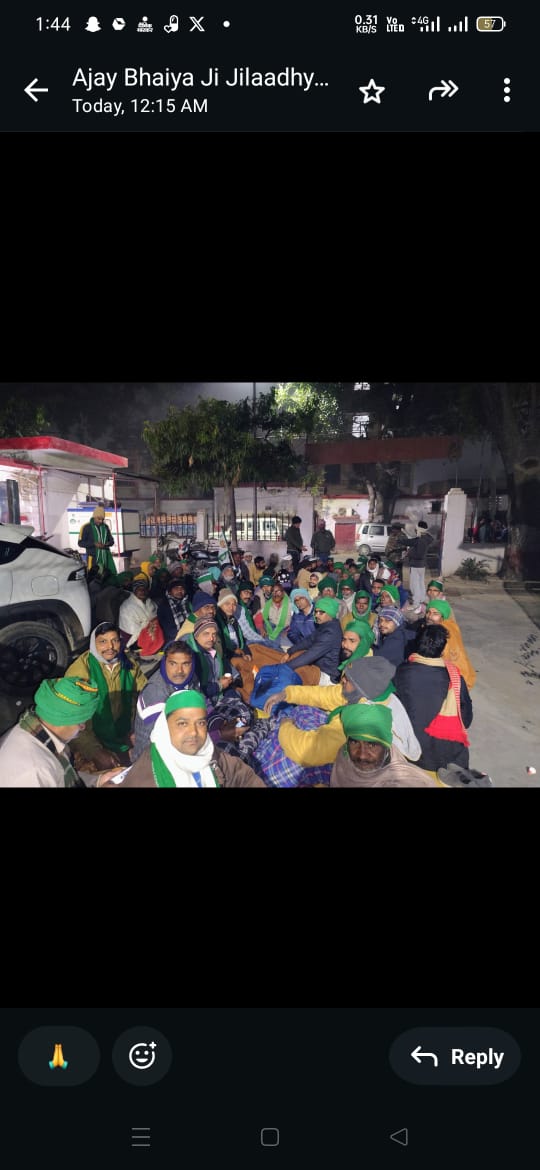 फर्रुखाबाद: किसानों की समस्याओं को लेकर भारतीय किसान यूनियन टिकैत रामपुर ढंफरपुर मे 26 दिसंबर को करेगी पंचायत