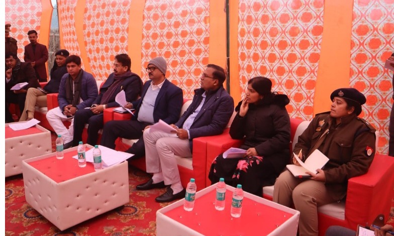 फर्रुखाबाद:माघ मेला ढाईघाट 2025-26 की तैयारियों को लेकर प्रशासनिक अधिकारियों की संयुक्त समीक्षा बैठक सम्पन्न