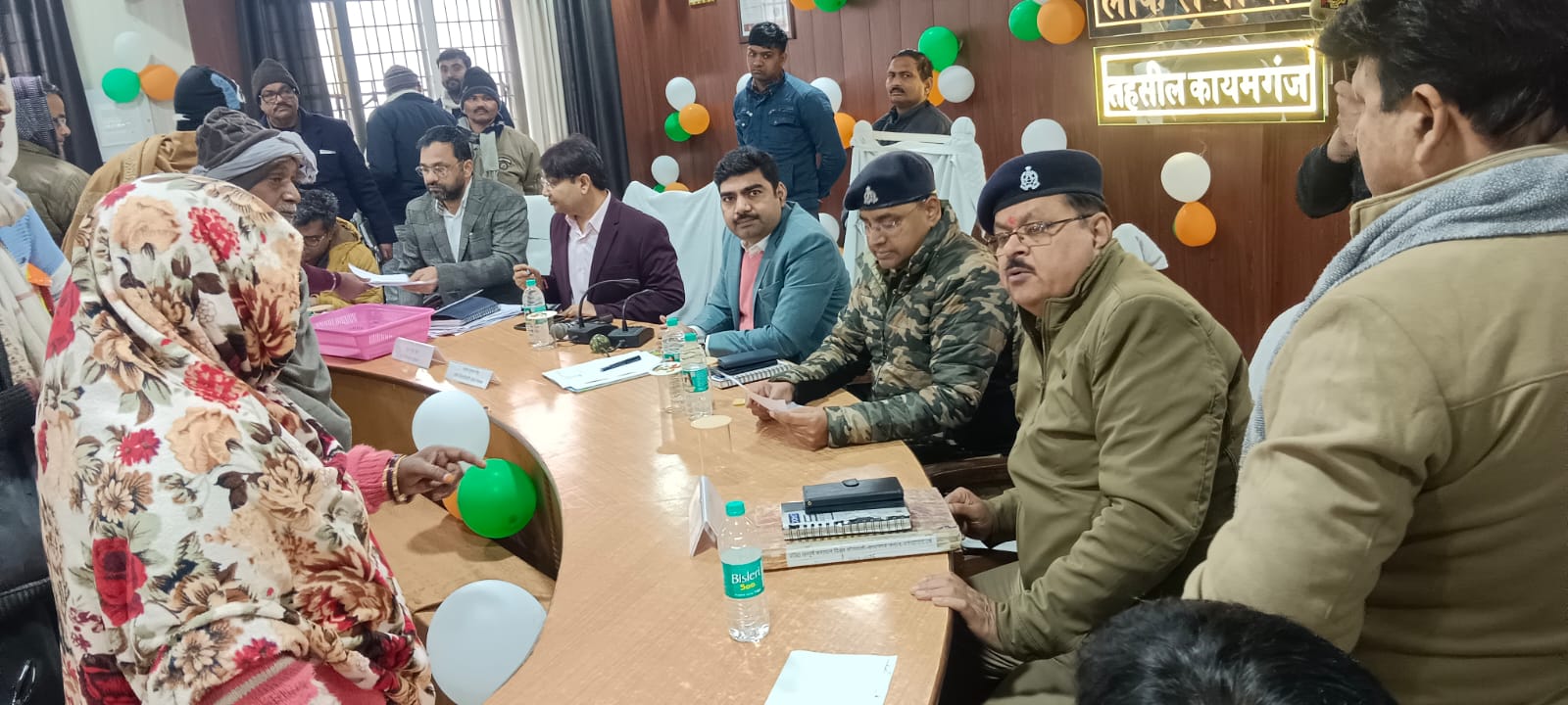 फर्रुखाबाद:कायमगंज तहसील में तहसील दिवस का आयोजन, फरियादियों की समस्याओं का हुआ निस्तारण।
