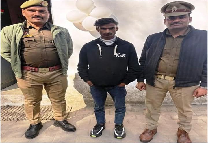 लखीमपुर खीरी : थाना गोला पुलिस ने नफर वांछित अभियुक्त शंकर उर्फ गोलू को किया गिरफ्तार