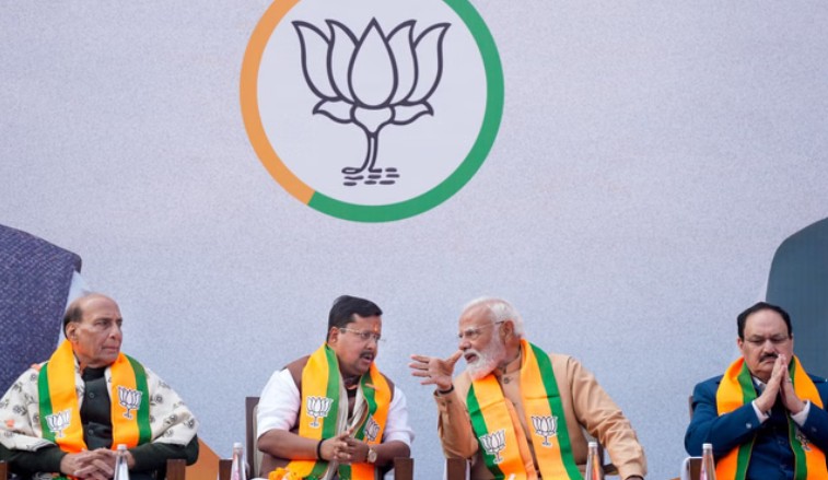 भाजपा अध्यक्ष बनने के बाद नितिन नवीन की पहली बड़ी बैठक