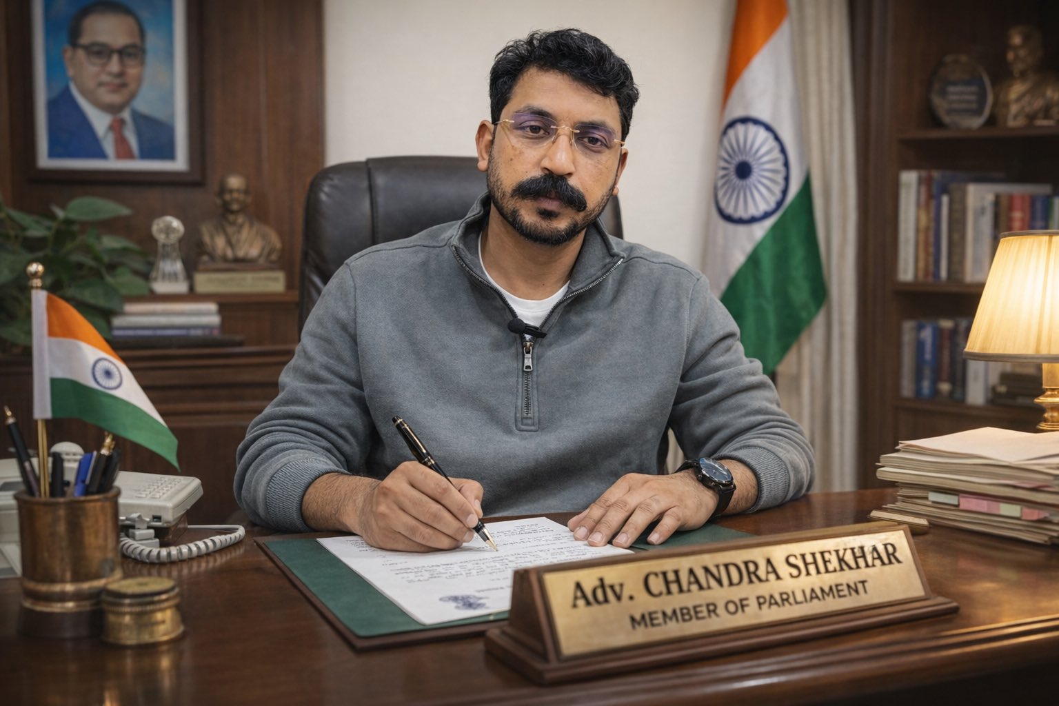 नई दिल्ली:एसआईआर प्रक्रिया में मतदाताओं के नाम काटे जाने पर सांसद चंद्रशेखर आज़ाद ने निर्वाचन आयोग से पारदर्शिता की मांग की