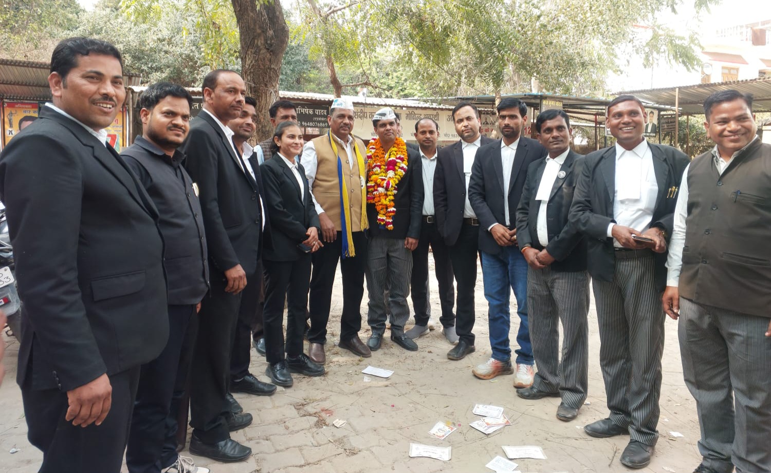 फर्रुखाबाद:आम आदमी पार्टी के अधिवक्ता प्रकोष्ठ के जिला अध्यक्ष बने अचल प्रताप सिंह
