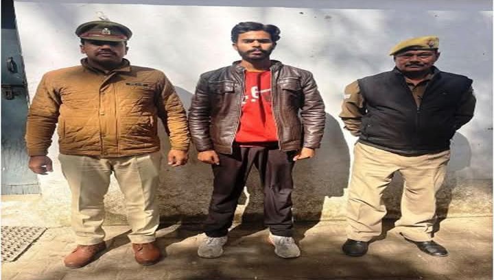 लखीमपुर खीरी : थाना गोला पुलिस ने नफर वांछित अभियुक्त शिवम सिंह को किया गिरफ्तार