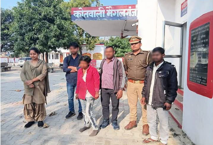 लखीमपुर खीरी : मानसिक रूप से विक्षिप्त महिला को सकुशल उसके परिजनो को किया सुपुर्द