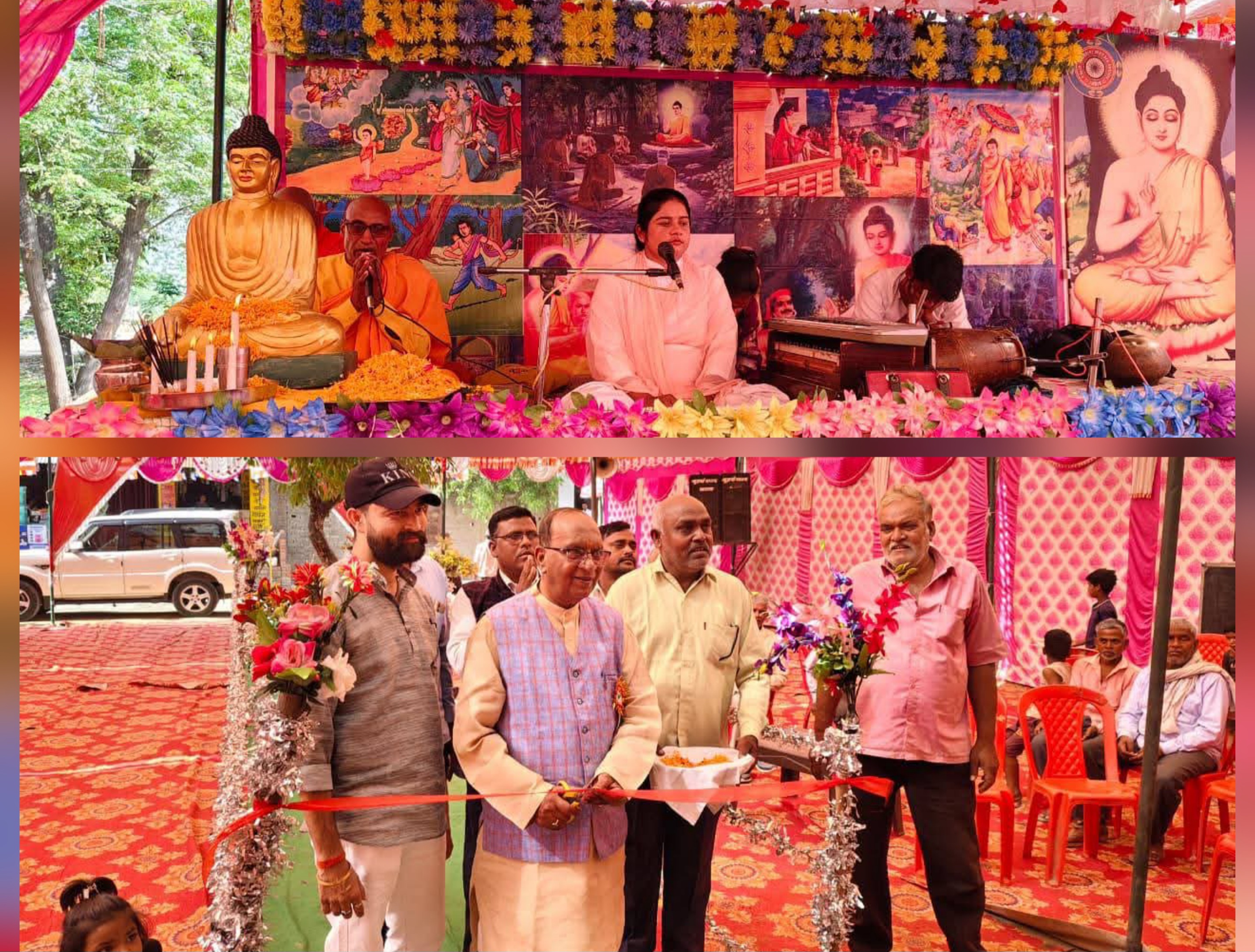 फर्रुखाबाद: अमृतपुर विधायक सुशील शाक्य ने ग्राम नून नगर में बुद्ध कथा कार्यक्रम का किया शुभारंभ।