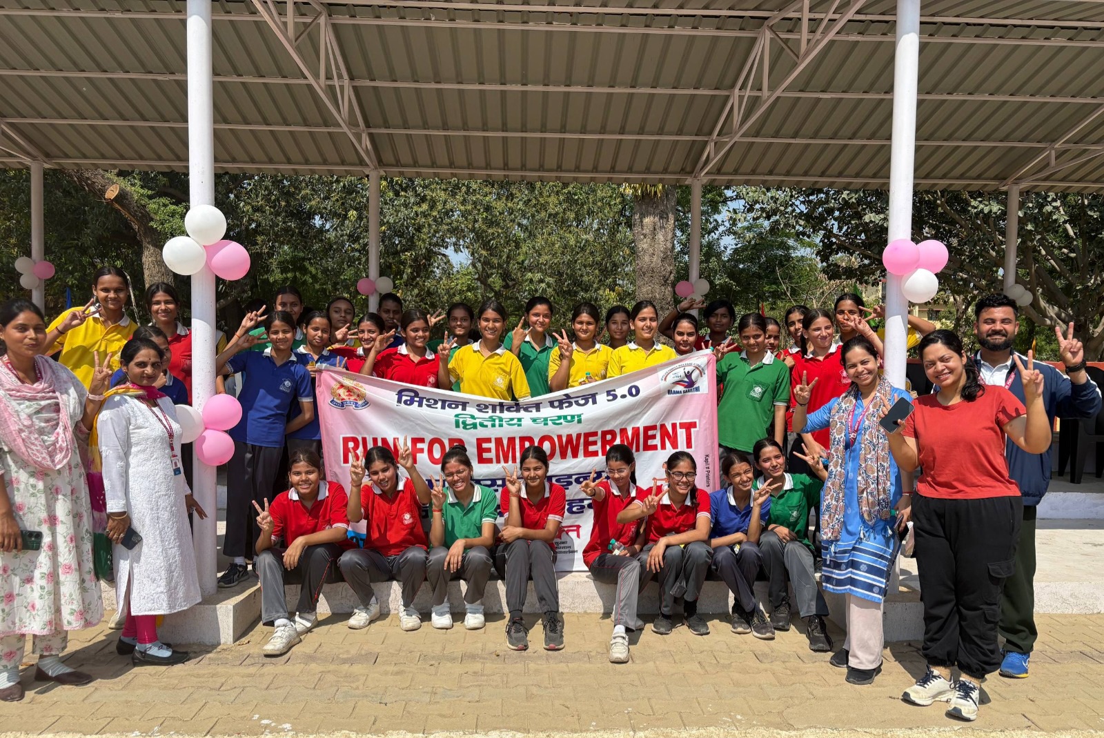 फर्रुखाबाद में ‘रन फॉर इम्पॉवरमेन्ट’ दौड़ का सफल समापन, छात्राओं में दिखा जबरदस्त उत्साह