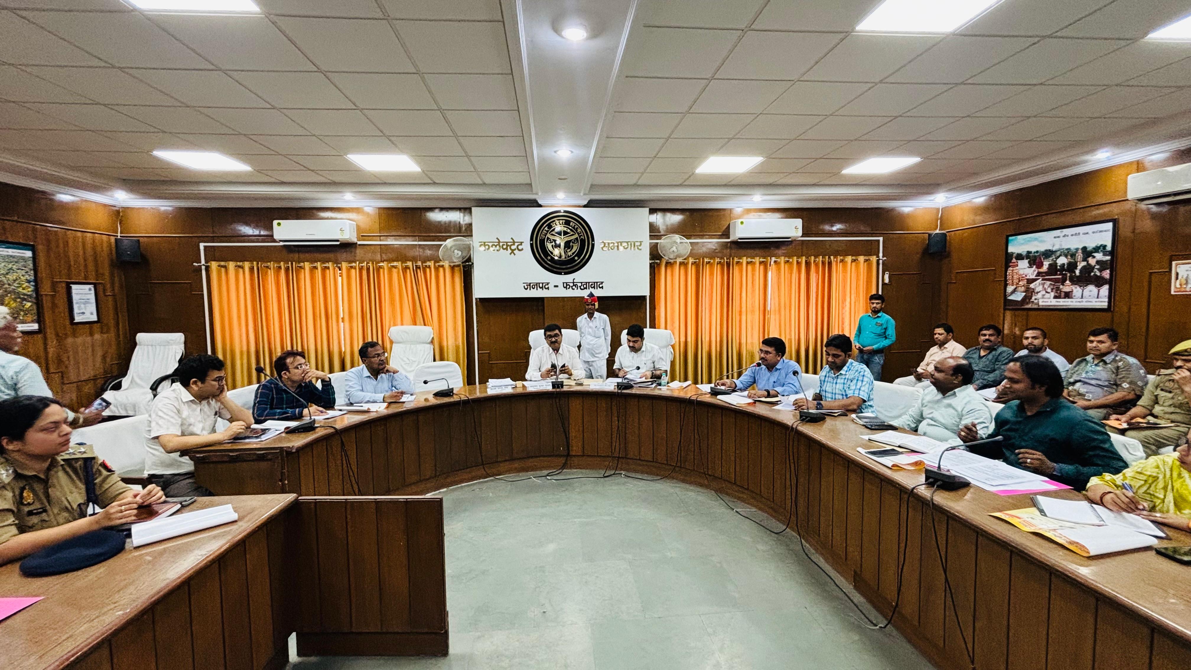 फर्रुखाबाद में हीट वेव एक्शन प्लान–2026 को लेकर प्रशासन सतर्क, सूखा स्थिति की भी हुई समीक्षा