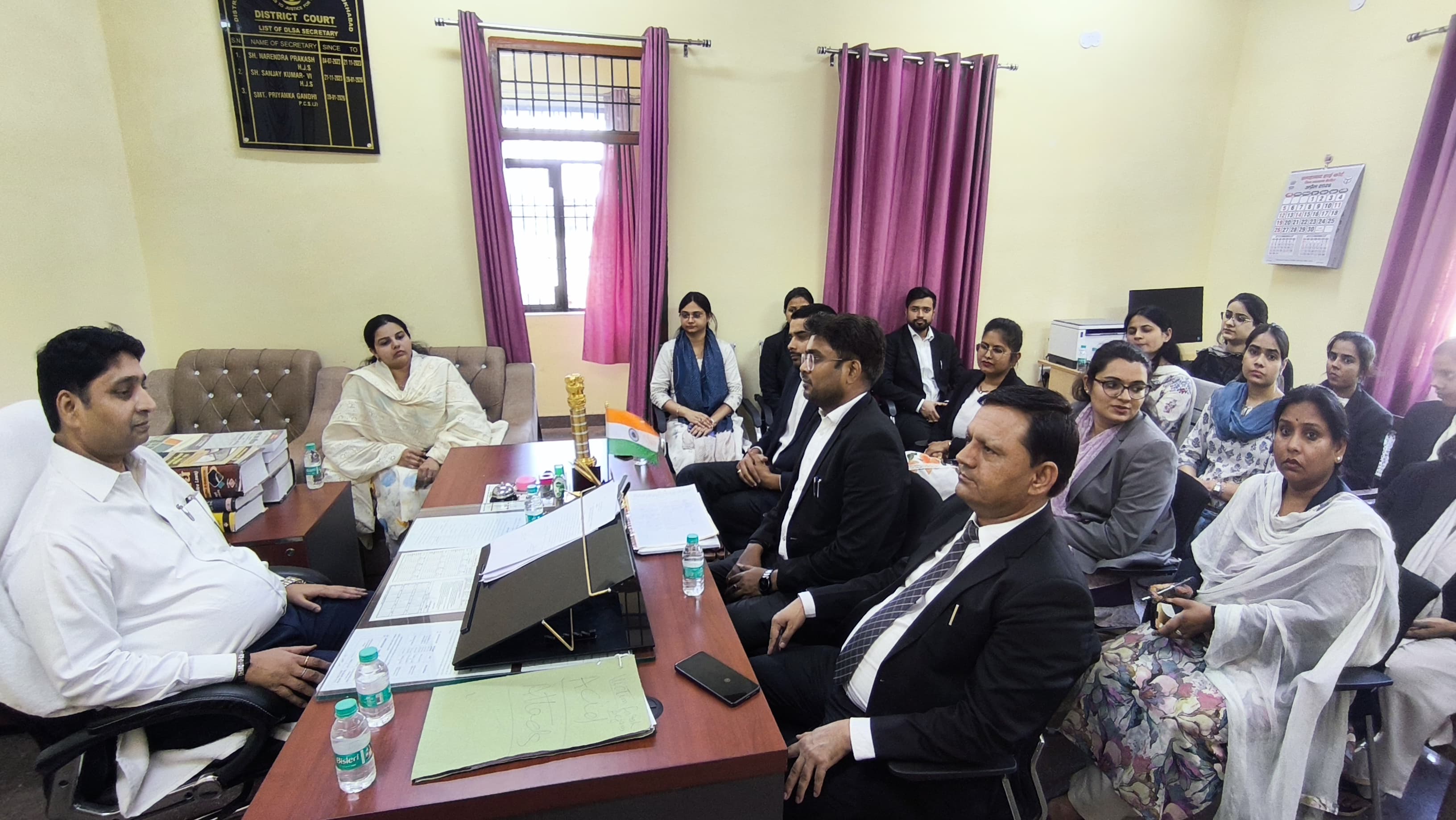 फर्रुखाबाद: राष्ट्रीय लोक अदालत की तैयारियों को लेकर बैठक सम्पन्न, 09 मई को होगा आयोजन