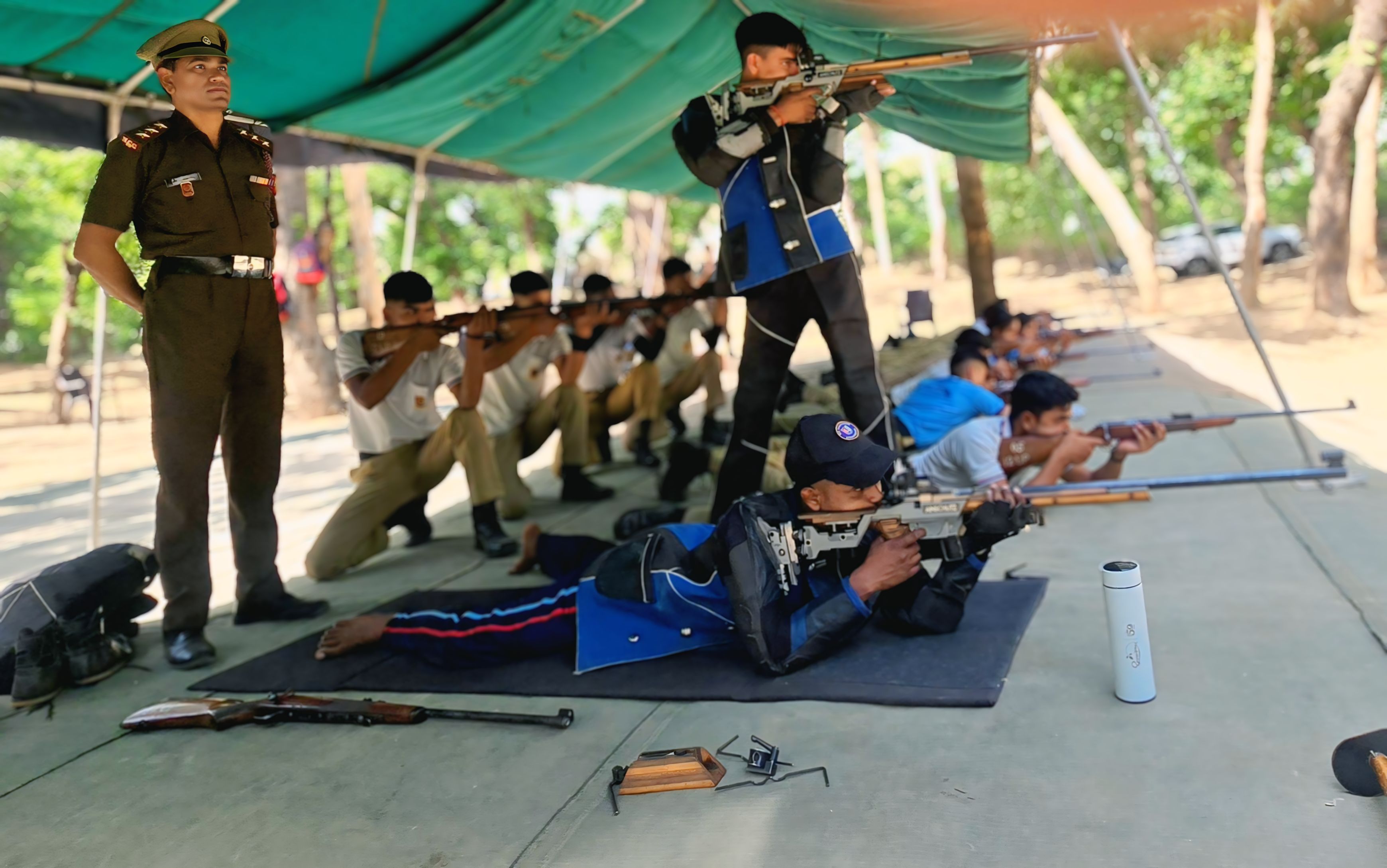 फर्रुखाबाद: एनसीसी इंटर ग्रुप शूटिंग कैंप में अनुशासन और निष्पक्षता पर कैंप कमांडेंट का जोर
