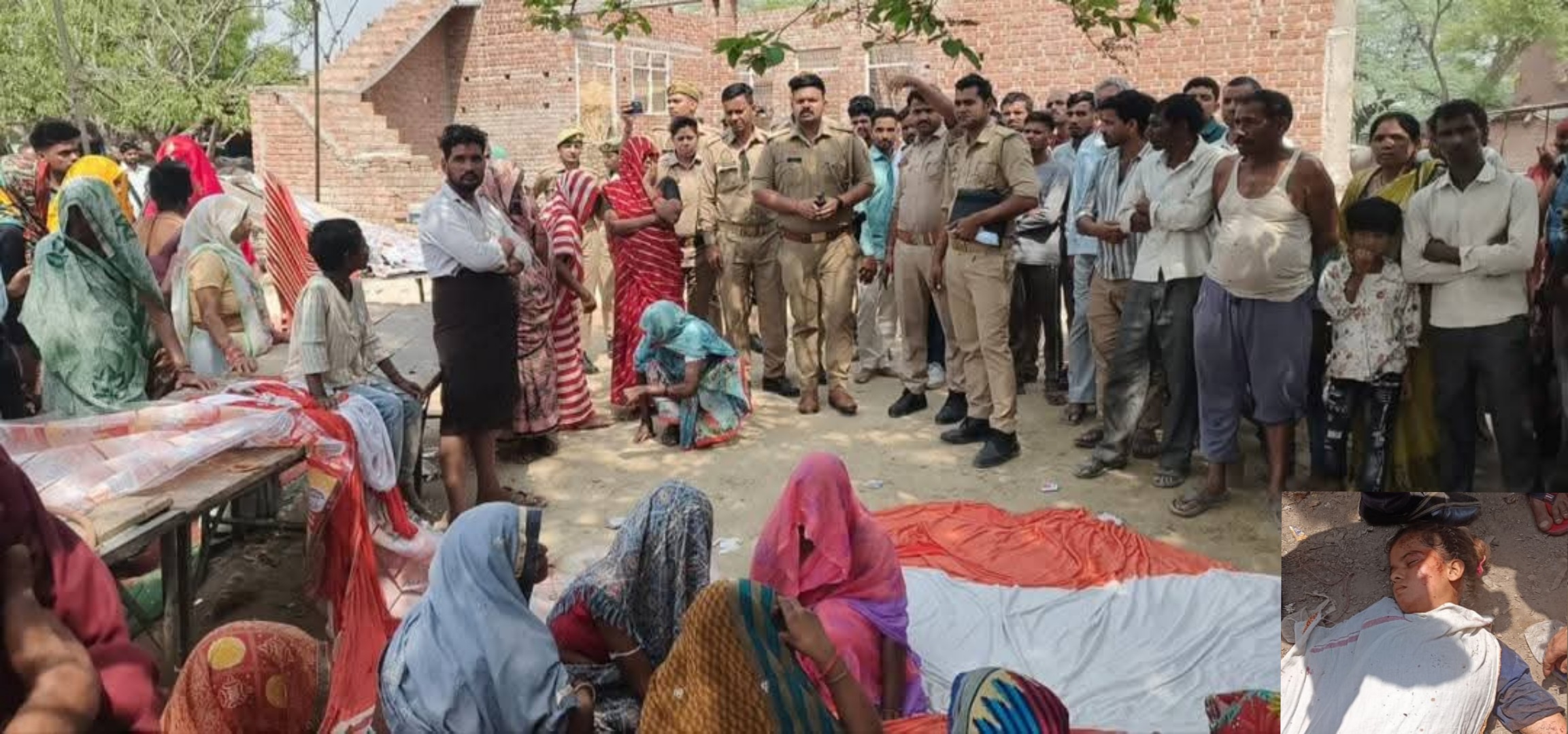 फर्रुखाबाद: कायमगंज में दर्दनाक हादसा ओवरलोड बालू डंपर ने छात्रा को रौंदा, हालत नाजुक