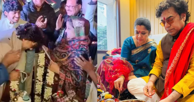 25 साल बाद फिर दूल्हा-दुल्हन बने आशुतोष राणा और रेणुका शहाणे, दोनों बेटे हुए शादी में शामिल, क्या है मामला पढ़ें