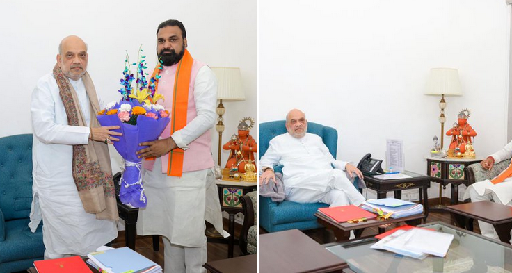 बिहार के CM सम्राट चौधरी ने की गृहमंत्री अमित शाह से मुलाकात
