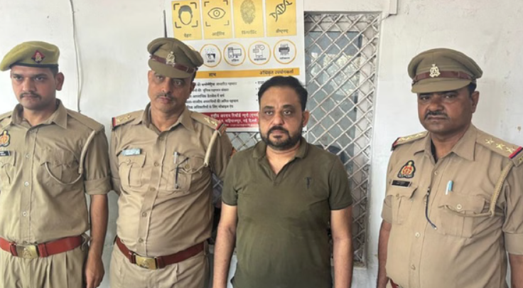 कानपुर: तीन साल से फरार इनामी अपराधी गिरफ्तार