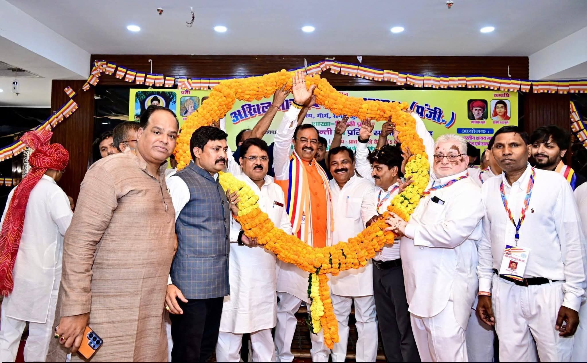 नई दिल्ली में धूमधाम से मनाई गई बुद्ध जयंती, प्रतिभाओं का हुआ सम्मान