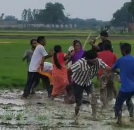 जौनपुर /मड़ियाहू :जमीनी विवाद में दो पक्षों के बीच खूनी संघर्ष,चार घायल