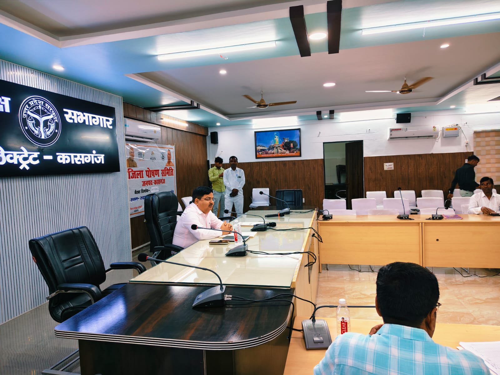 कासगंज:मुख्य विकास अधिकारी की अध्यक्षता में जिला पोषण समिति की बैठक आयोजित