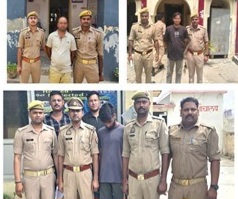 फर्रुखाबाद:ऑपरेशन 'C-बज्र' के तहत बड़ी कार्रवाई: जनपद पुलिस ने 3 साइबर अपराधियों को किया गिरफ्तार
