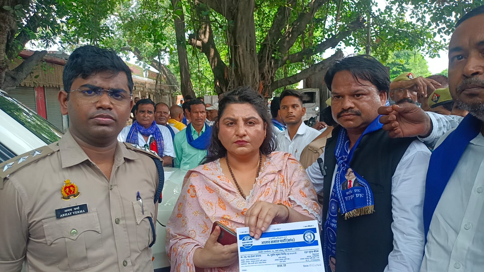 फर्रुखाबाद:राष्ट्रपति के नाम आसपा का ज्ञापन, पेपर लीक को देशद्रोह घोषित करने और जौहर यूनिवर्सिटी पर कार्रवाई रोकने की मांग