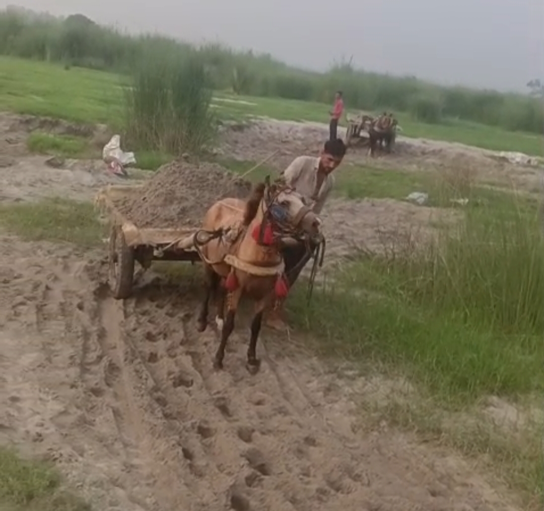 पीलीभीत: फलफूल रहा खनन माफियाओं का धन्धा, प्रशासन मौन।