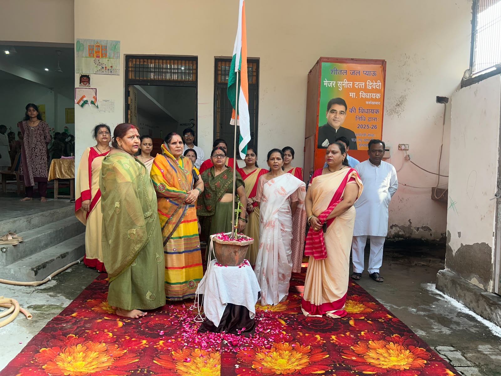 फर्रुखाबाद:सरस्वती बालिका विद्या मंदिर में देशभक्ति से सराबोर रहा स्वतंत्रता दिवस समारोह