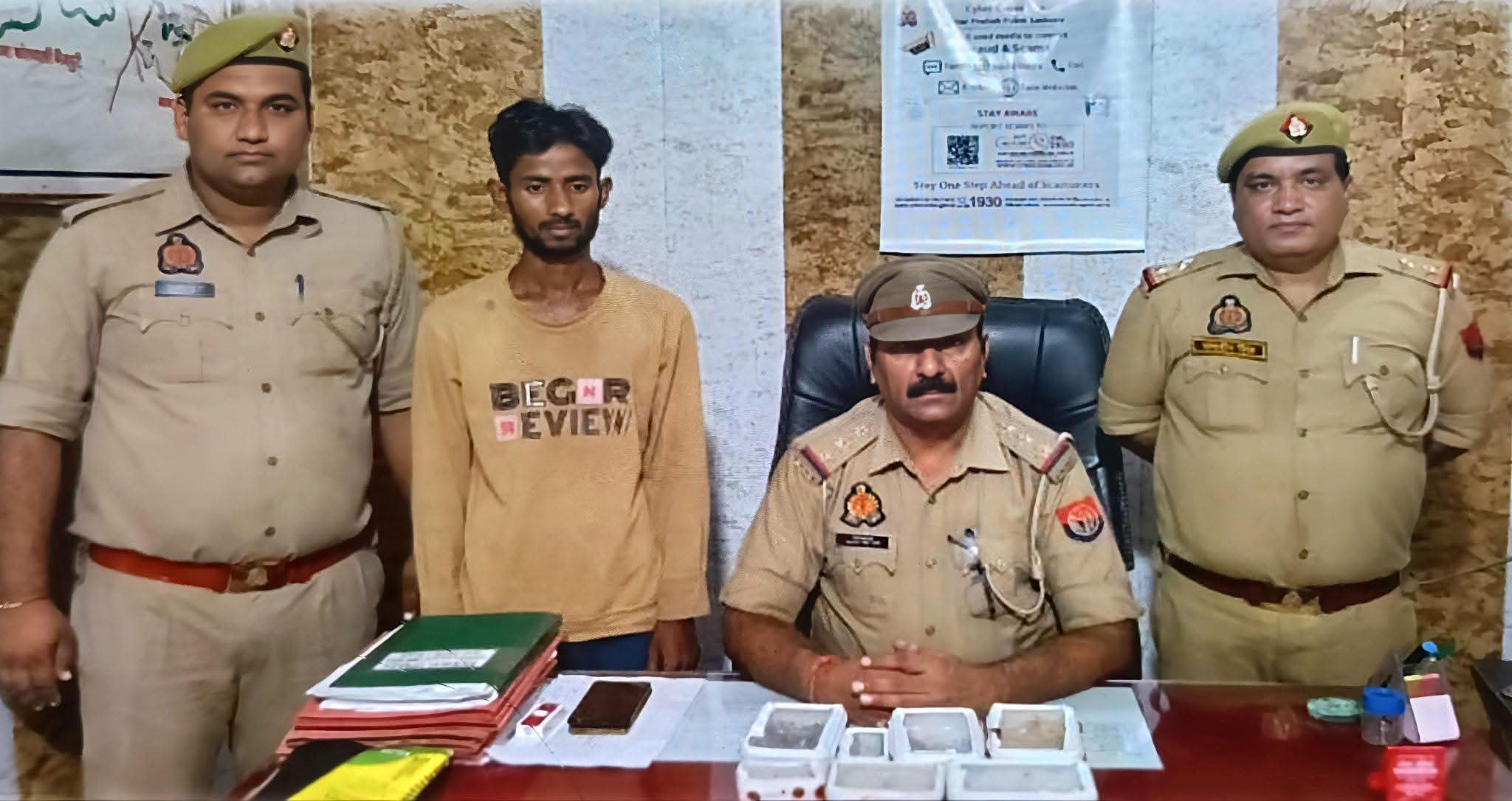 मैनपुरी : 15 दिन पहले हुई चोरी का खुलासा, बेचने जा रहा था लाखों का माल तभी पुलिस ने दबोच लिया