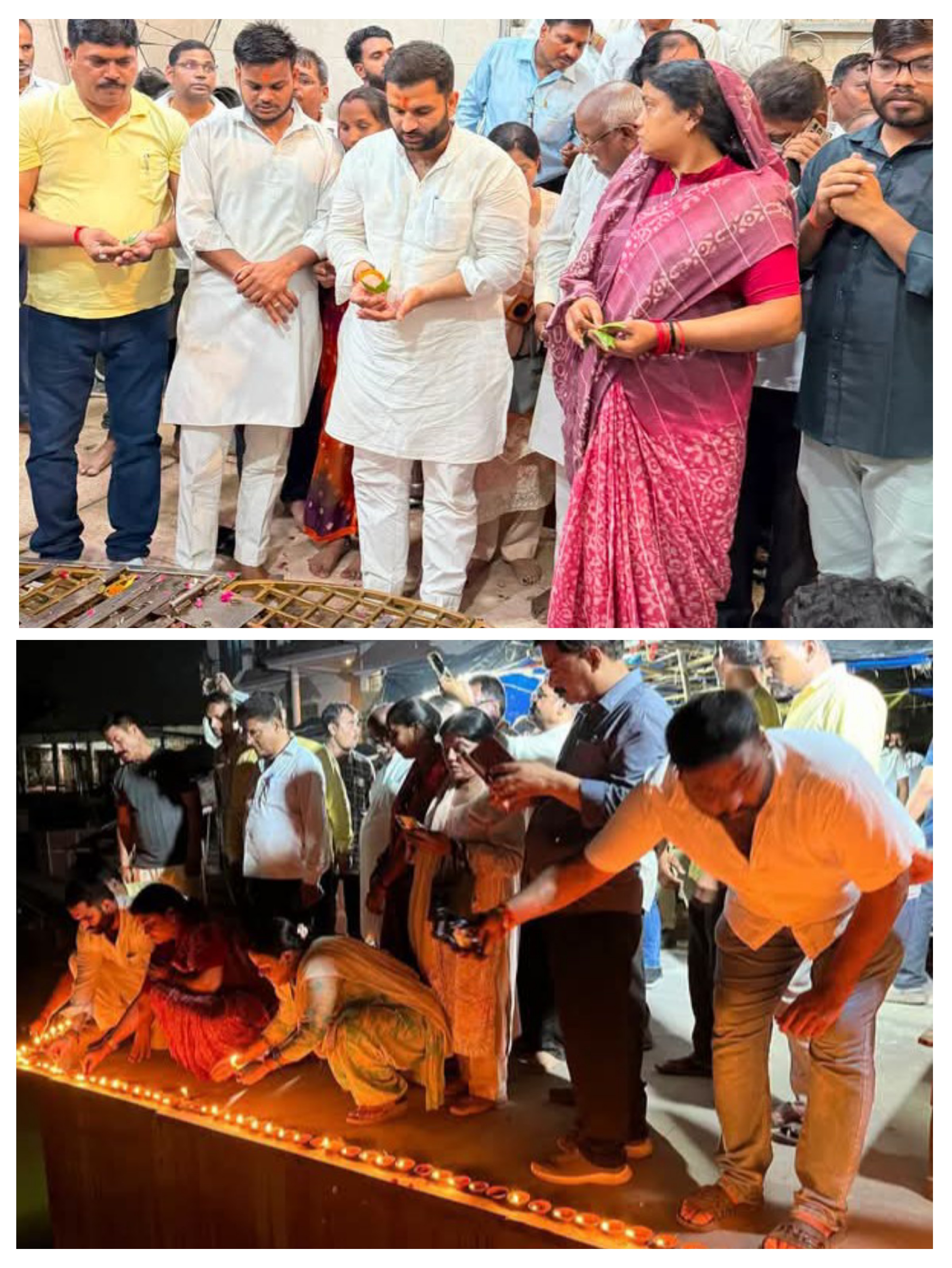 लखीमपुर खीरी : 'सेवा संकल्प अभियान' के तहत विधायक अमन गिरी ने शिव मंदिर में किया दीपोत्सव का आयोजन, पीएम की दीर्घायु के लिए की प्रार्थना