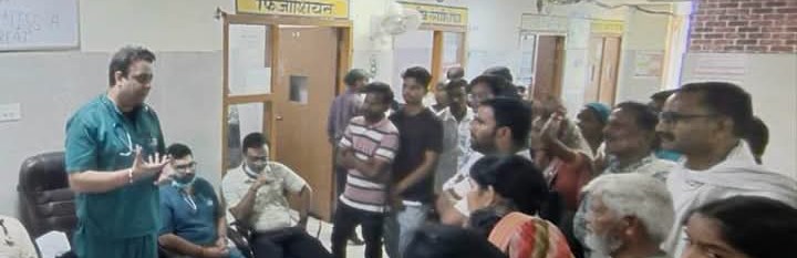 लखीमपुर खीरी : विश्व हृदय दिवस पर "डोंट मिस ए बीट"  थीम के तहत  विशेष जागरूकता कार्यक्रम का हुआ आयोजन