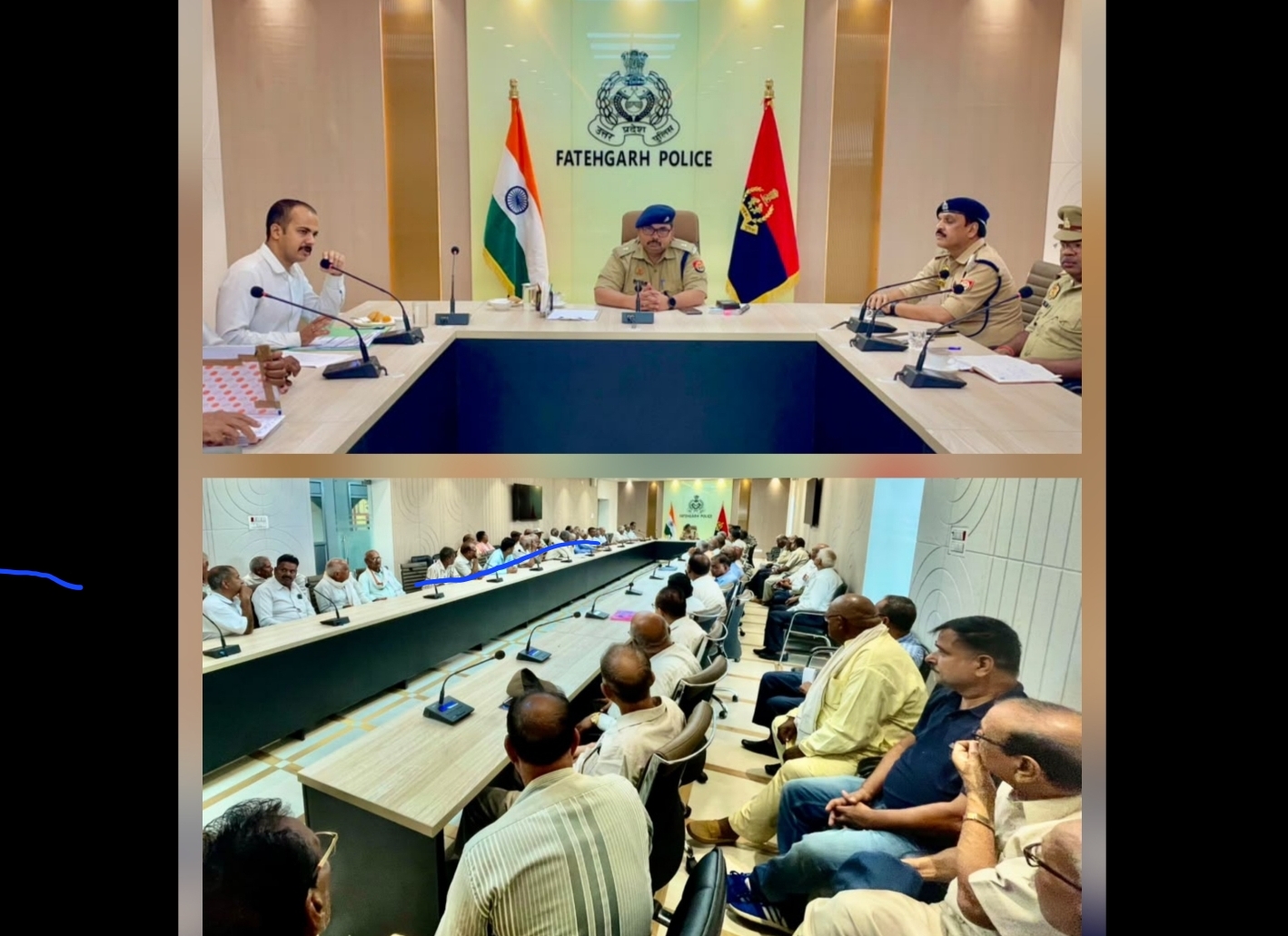 फर्रूखाबाद: पुलिस लाइन में आयोजित पेंशनर्स बैठक में समस्याओं के निस्तारण और साइबर फ्रॉड से बचाव पर दिया गया जोर