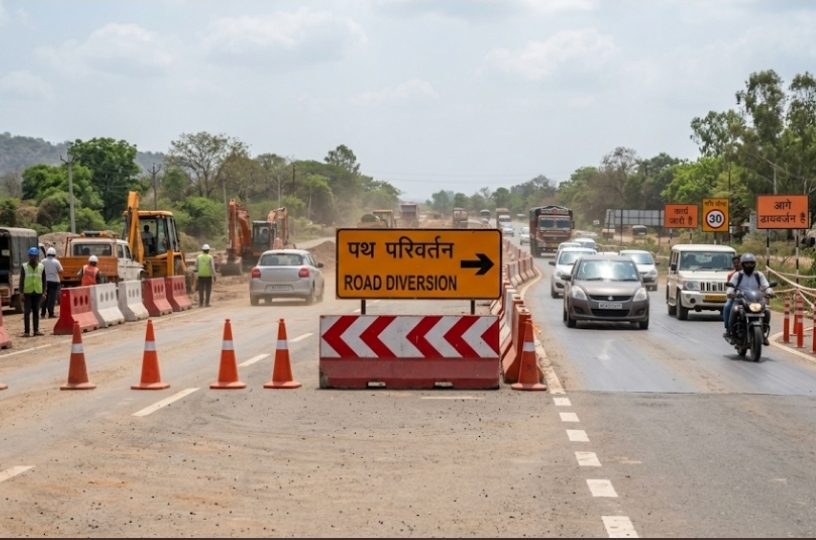 फर्रुखाबाद: दशहरा पर्व को लेकर बदला यातायात मार्ग, भारी वाहनों का शहर में प्रवेश वर्जित