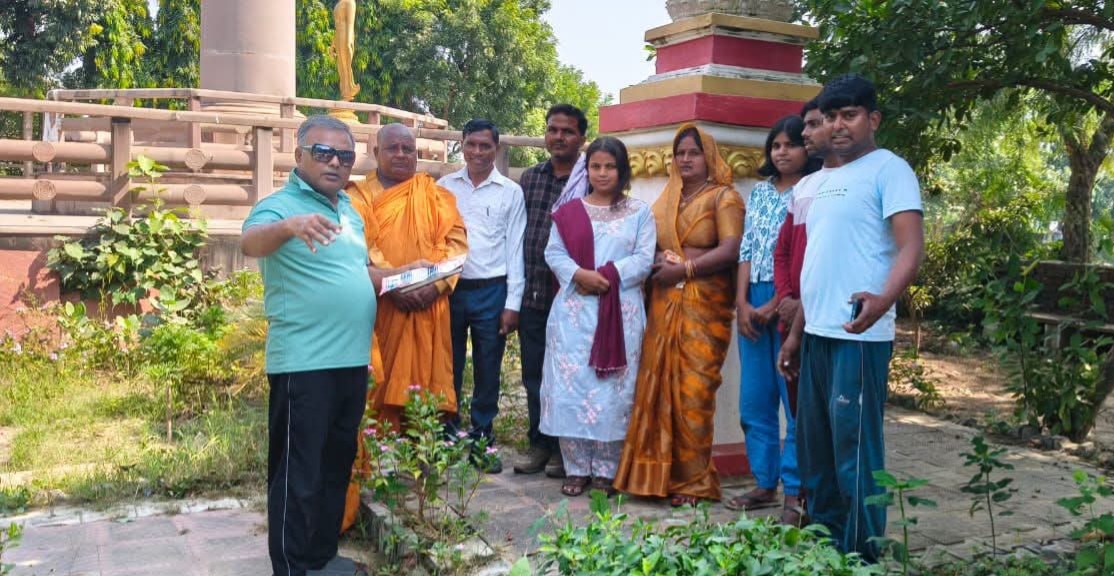 मैनपुरी:जसराजपुर में अभिधम्म महोत्सव की तैयारियां तेज, 5 हजार लोगों के बैठने की होगी व्यवस्था